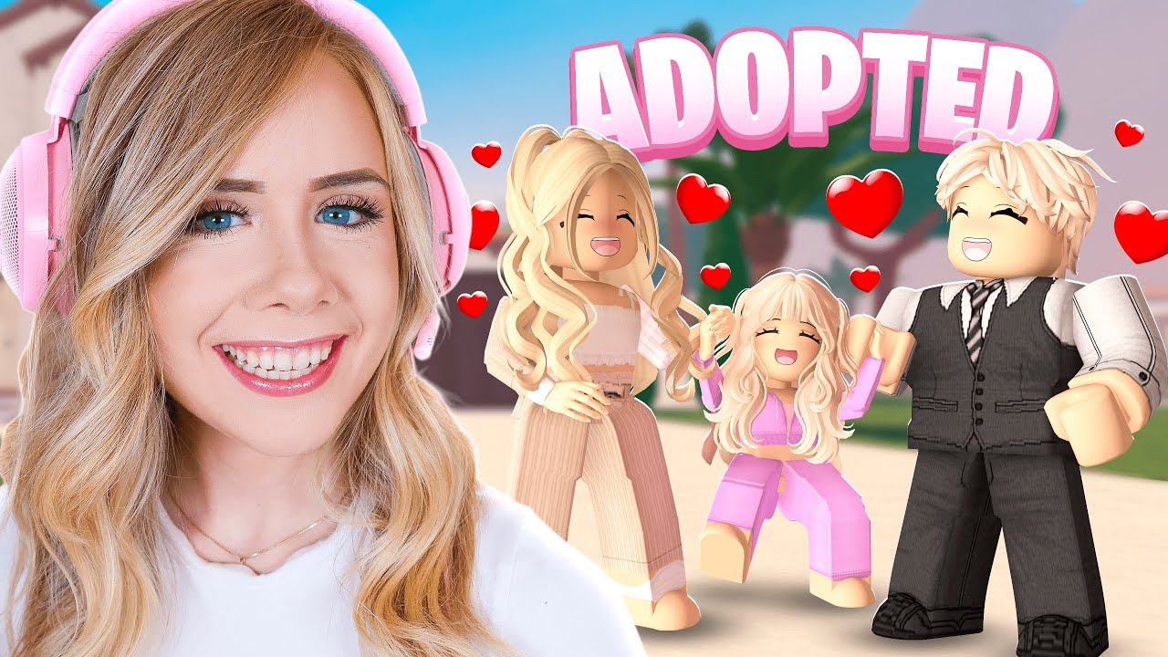 I GOT ADOPTED AS A KID IN ROBLOX!