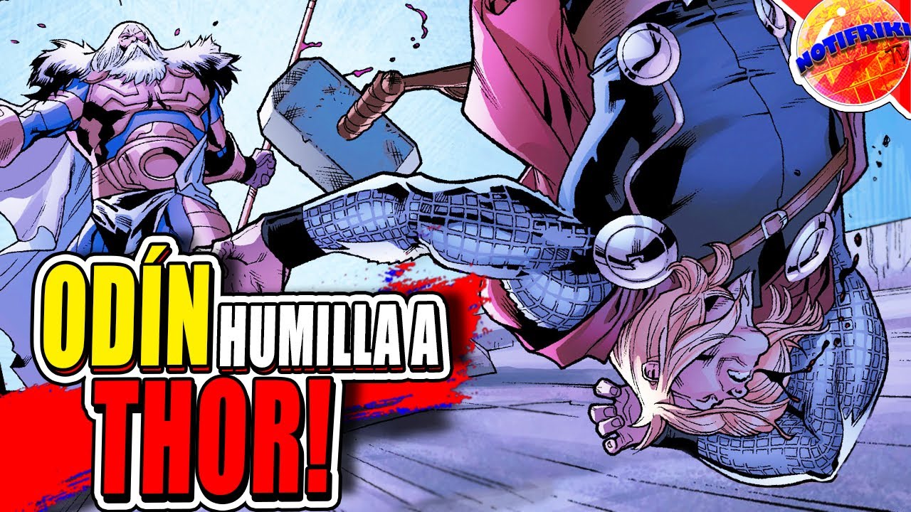 THOR  y ODIN  se enfrentan por el FUTURO de ASGARD || Fear Itself #1 : La Serpiente