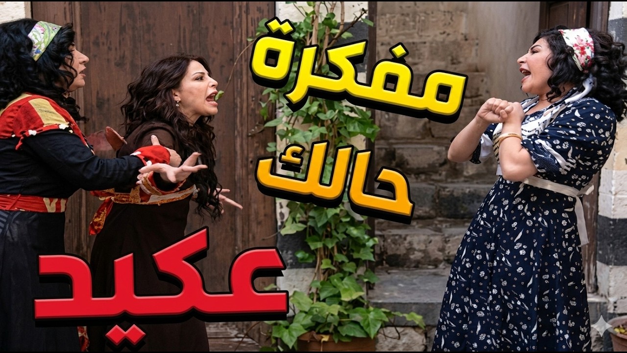 باب الحارة  ـ  شوو جاي عاملتيلي عكيد عندي هووون بالبيت رح ربيكي يا بنت أبو النار