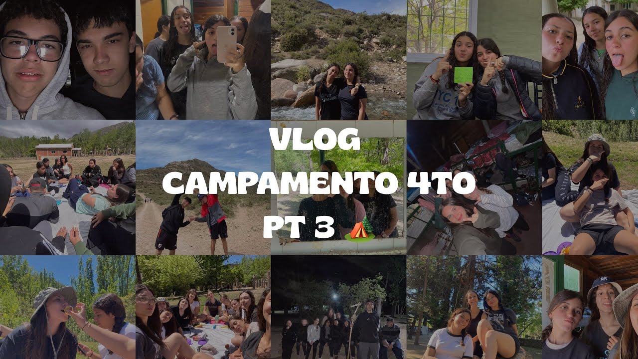 VLOG 3 - Día 3 campamento 4to 🏕️