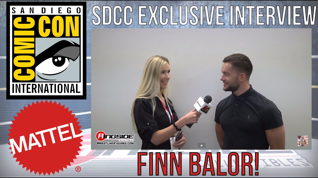 FINN BALOR - Mattel WWE Interview at SDCC 2015!