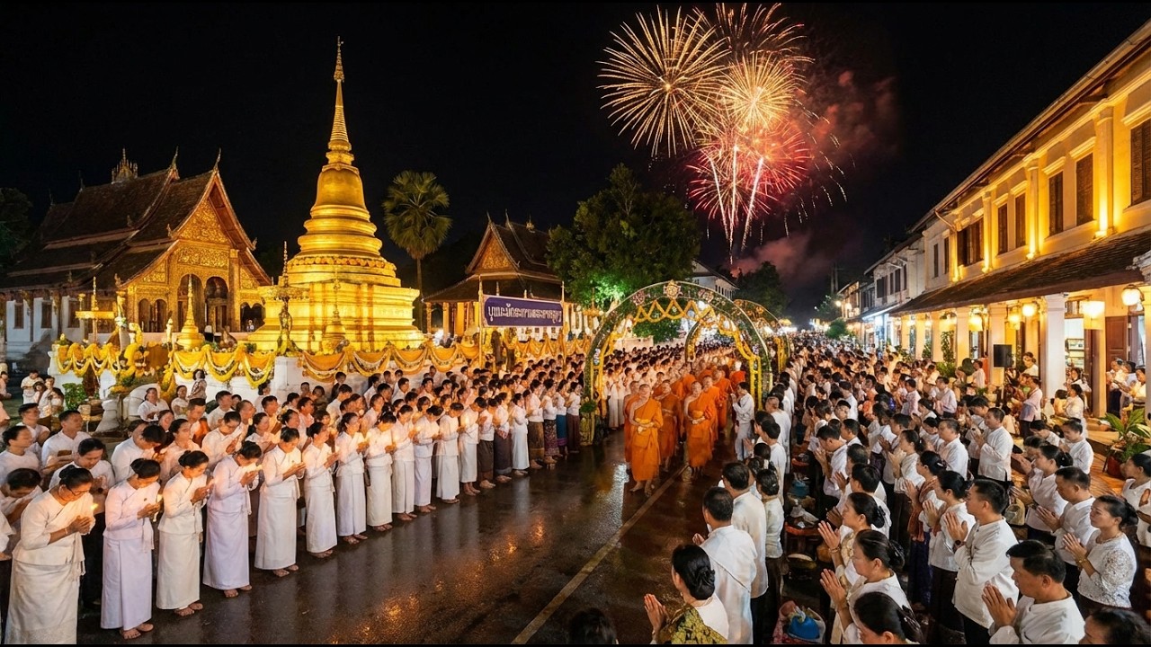 Surprised by the biggest cultural festival in Laos: The Magic of That Luang Processions