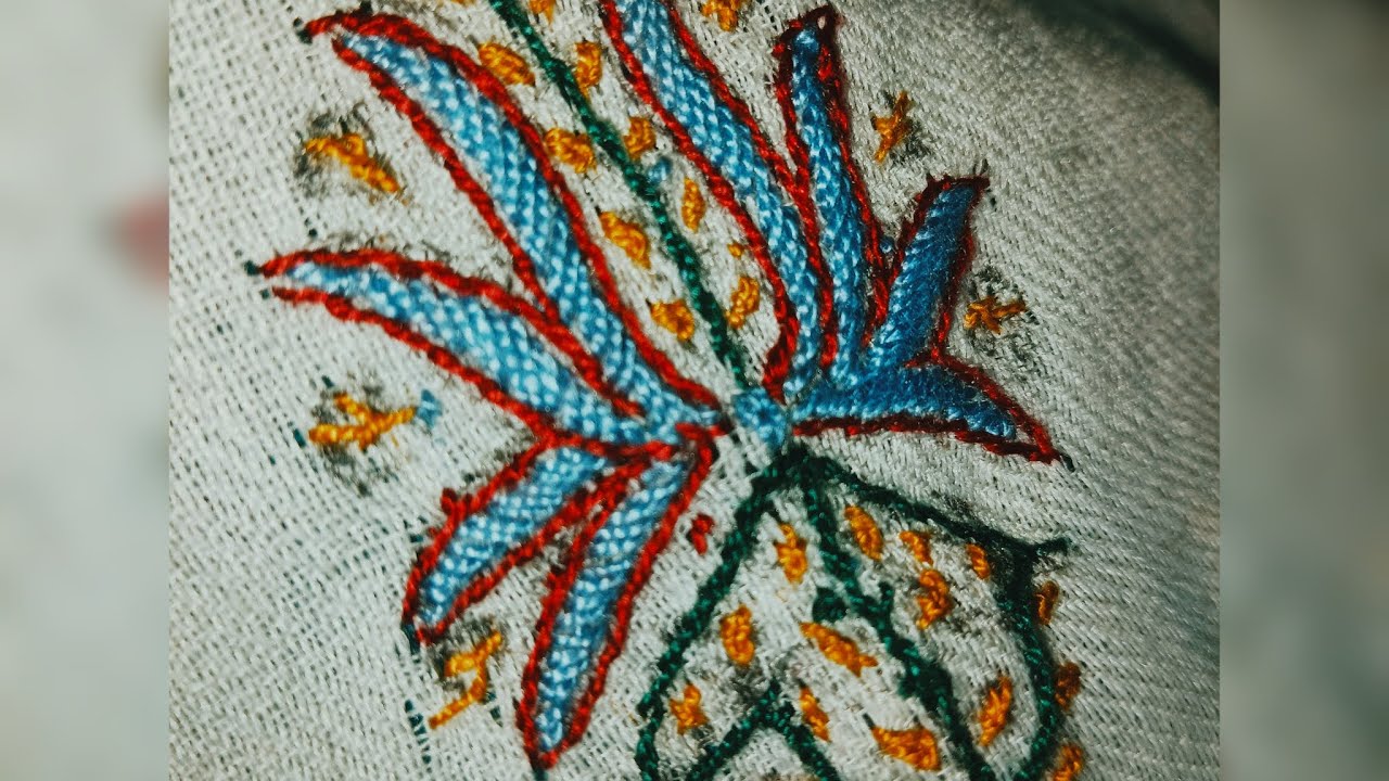sozni work | 13th video for beginners | kashmiri handwork#kashmiriwork