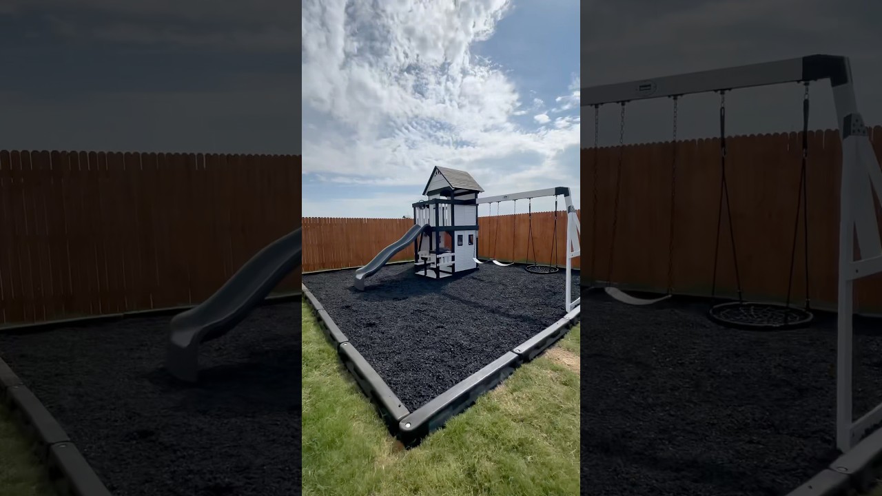 Backyard Discovery Canyon Creek Swing Set - White 🛝