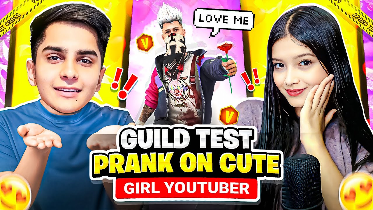 Ultimate Guild Test Prank On Cute V Badge Girl Gone Wrong 🤯