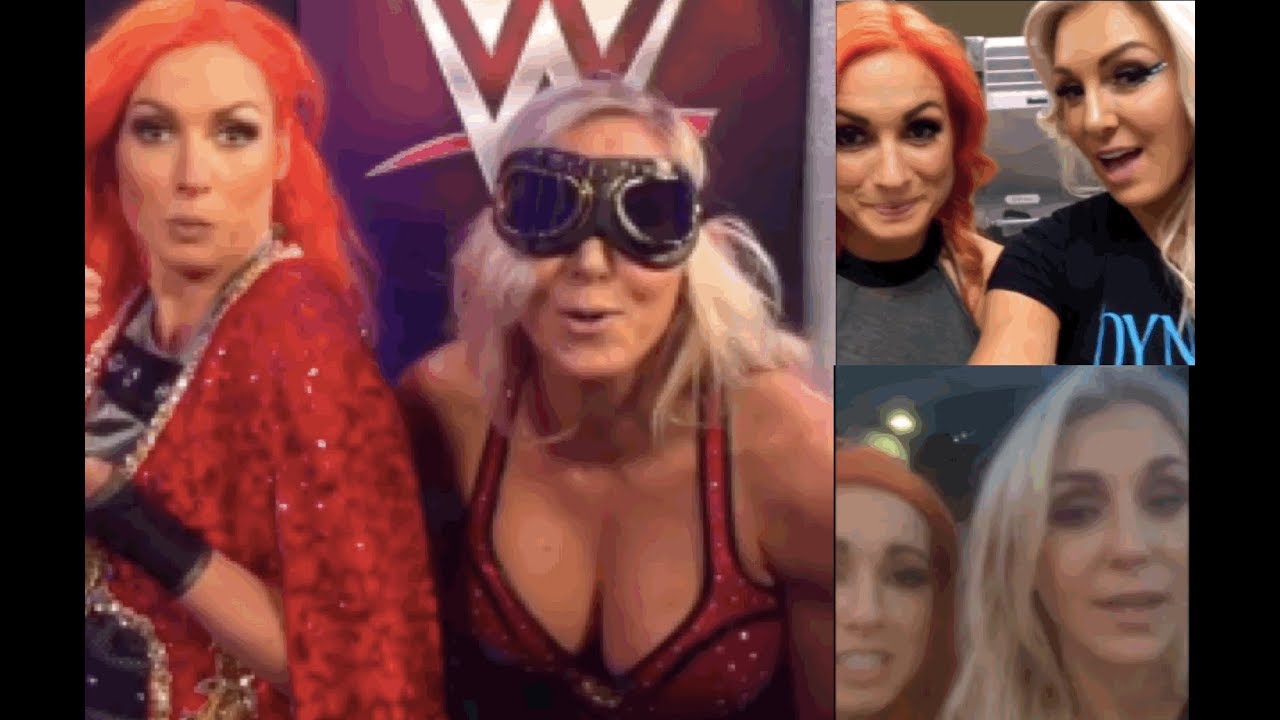 BEST OF WWE's Becky Lynch and Charlotte Flair (PART 1) (FUNNY) (Snapchat & Instagram)