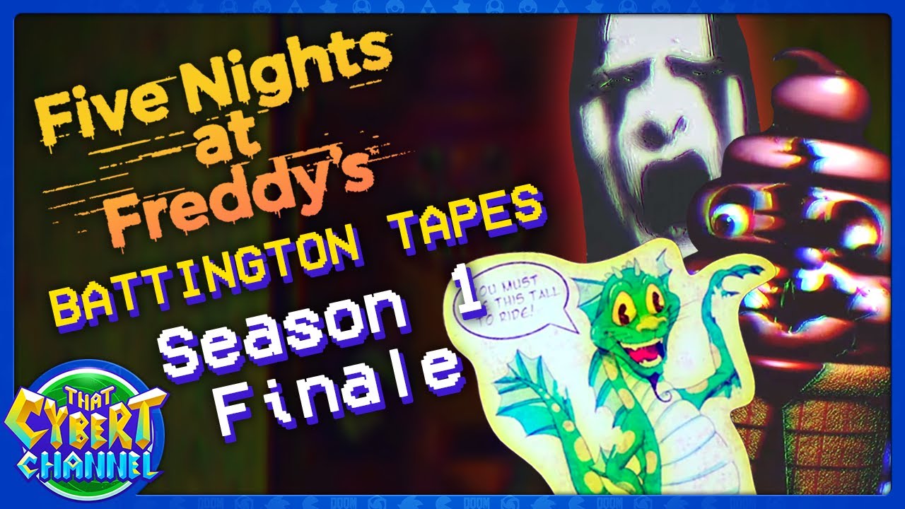 FNAF Fan Tapes: Battington Season 1 Finale & Secrets | That Cybert Channel