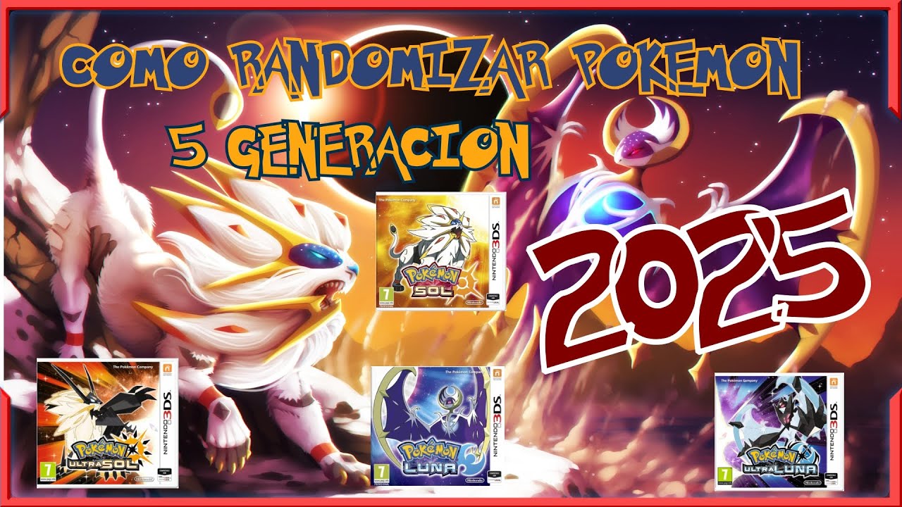 ✅✨C&oacute;mo RANDOMIZAR JUEGOS DE  POK&Eacute;MON de SEPTIMA GENERACI&Oacute;N F&Aacute;CIL y R&Aacute;PIDO EN 2025 ✨✅ -  TheTom7
