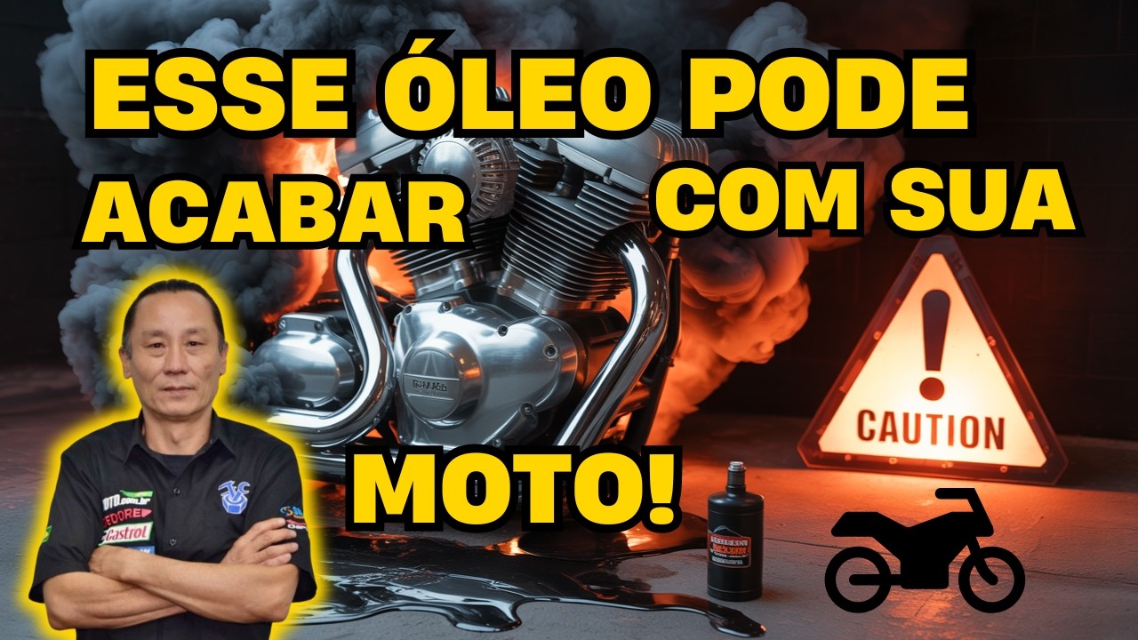 A verdade sobre o óleo de motor nas motos! #todemoto #moto #podcast