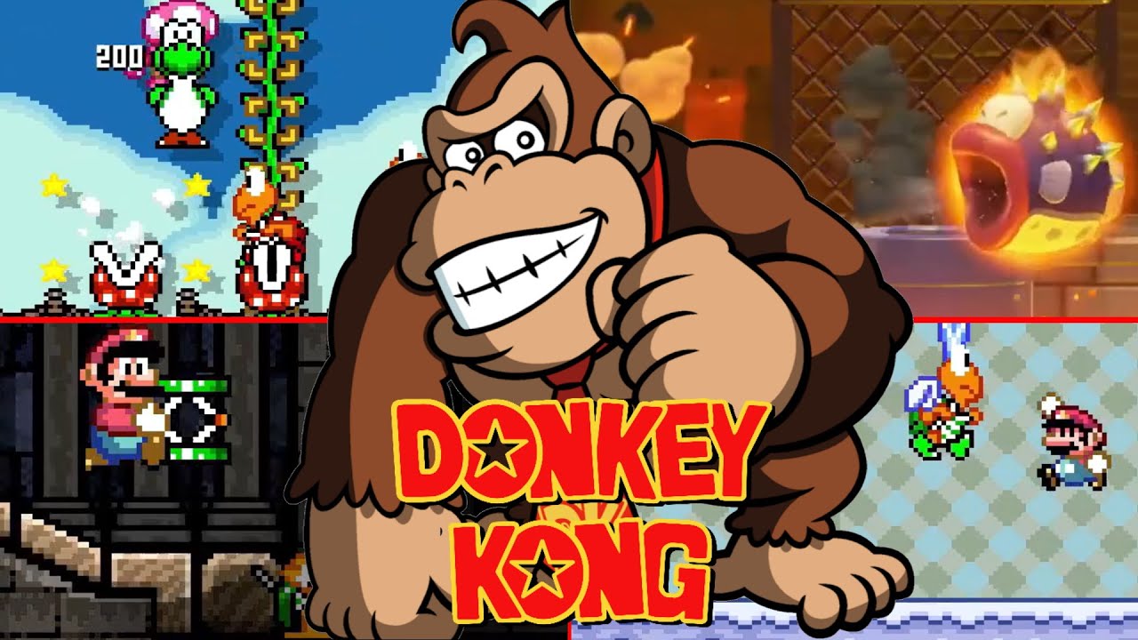 5 Donkey Kong Country Levels in Super Mario Maker 2