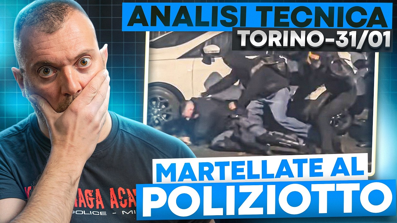 POLIZIOTTO PESTATO a TORINO - Ecco perché è riuscito a salvarsi