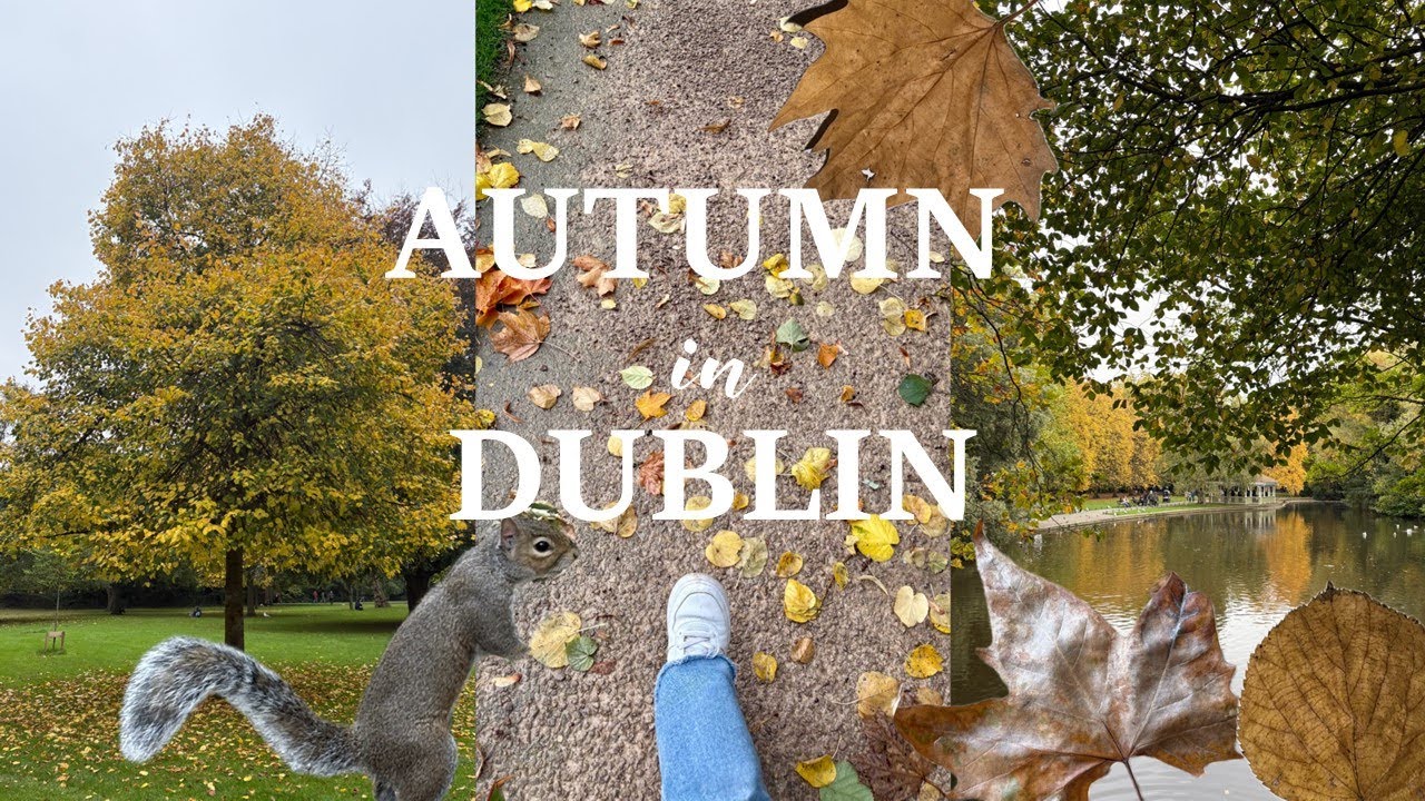 Autumn in Dublin | Walking Tour Ireland Vlog 2025