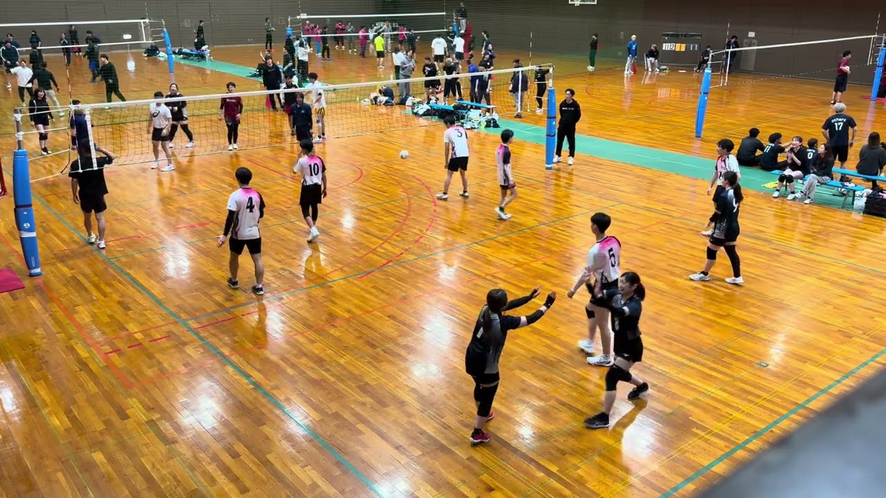 稚内市民9人制バレーボール大会 vsフォース1セット