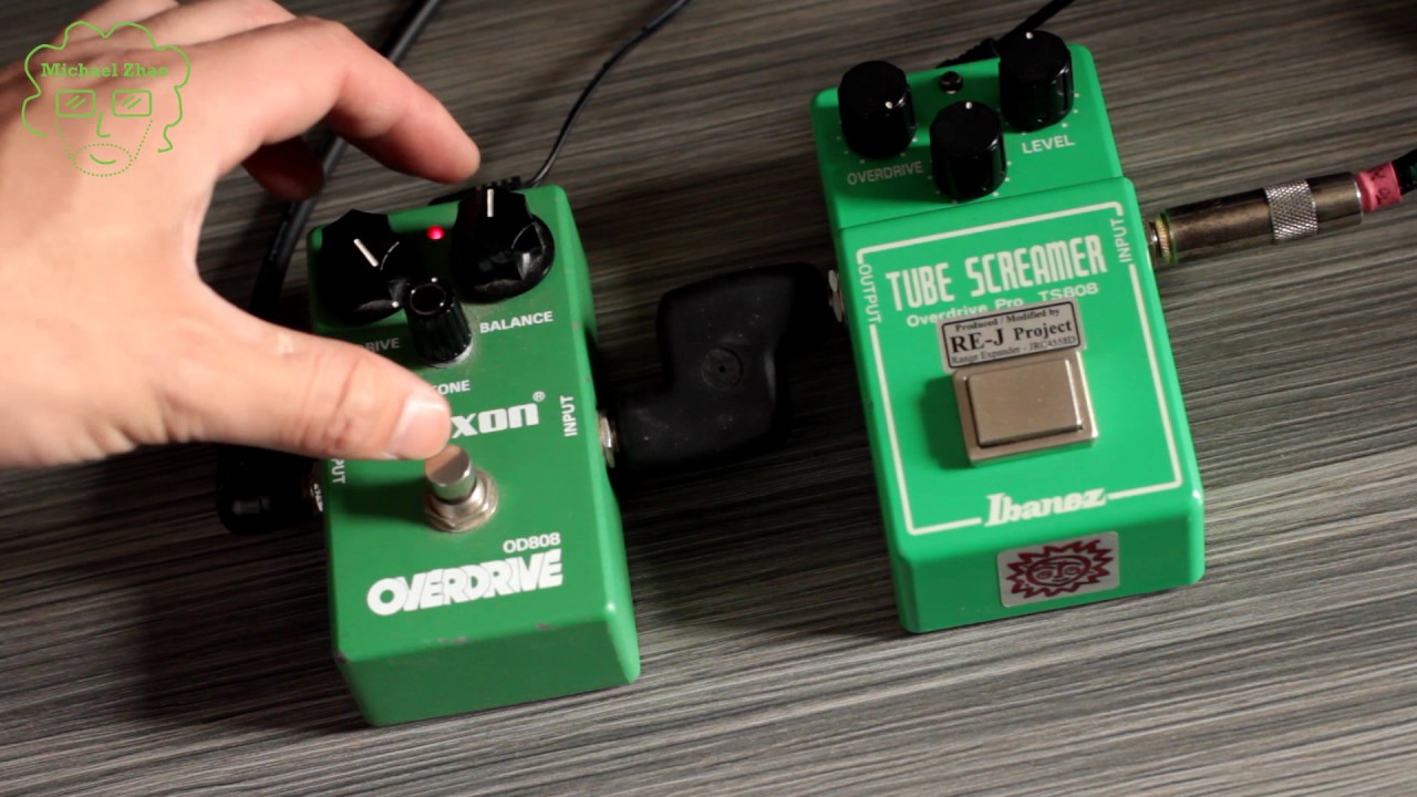 Maxon OD808 VS Analog Man Ibanez TS 808 Mod