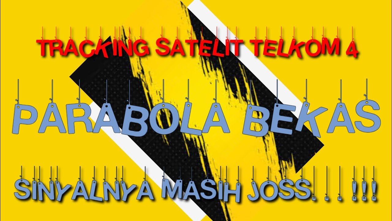 Renovasi Parabola Solid 6 feet Langsung Tes Sinyal Di Satelit Telkom 4