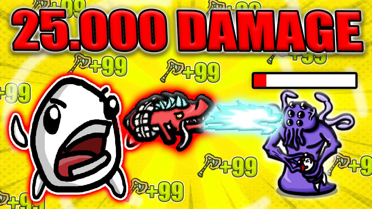 I Hit 25.000 Damage And 2-Shot Bosses in Brotato Unmodded