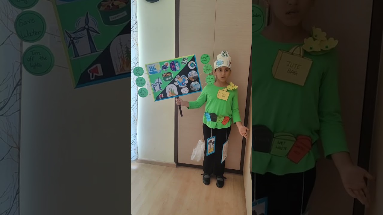 Lifestyle for Environment| English Poetry Recitation| 1st prize winner| Inter School Competition