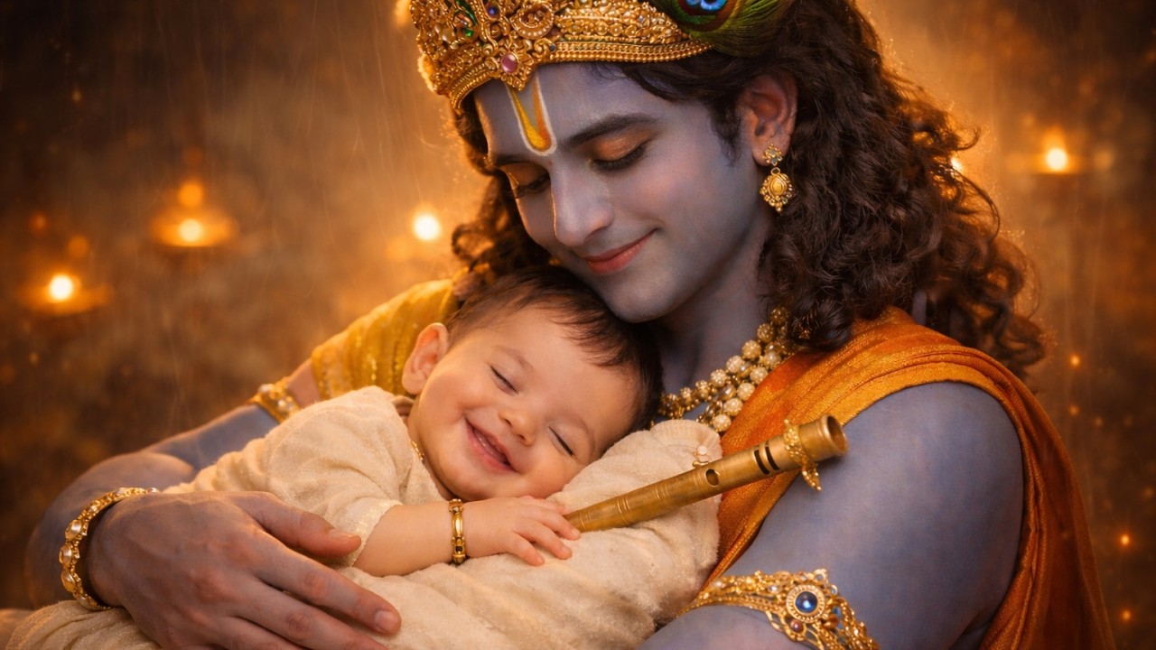 Krishna Peace Music 432Hz | Stress Relief & Deep Sleep