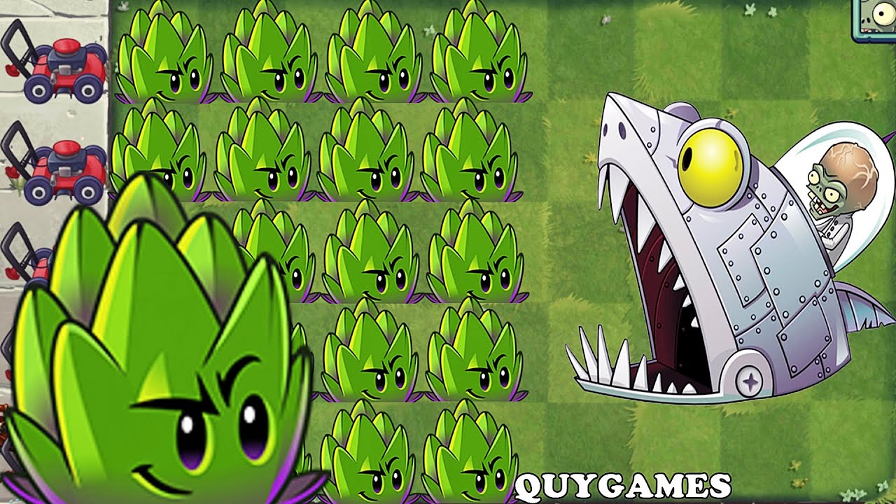 Dartichoke PvZ2 Vs All Freakin' Zomboss in Plants vs Zombies 2 MOD: Gameplay 2020