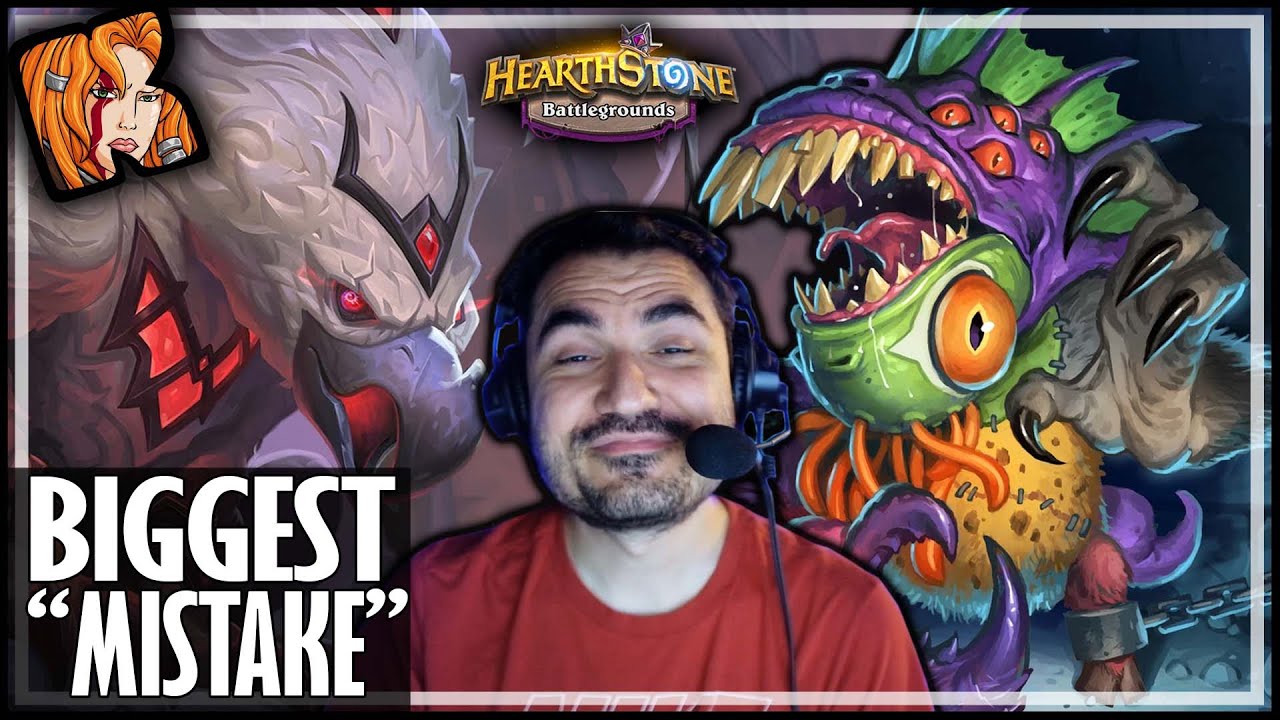 MY BIGGEST “MISTAKE” YET! - Hearthstone Battlegrounds