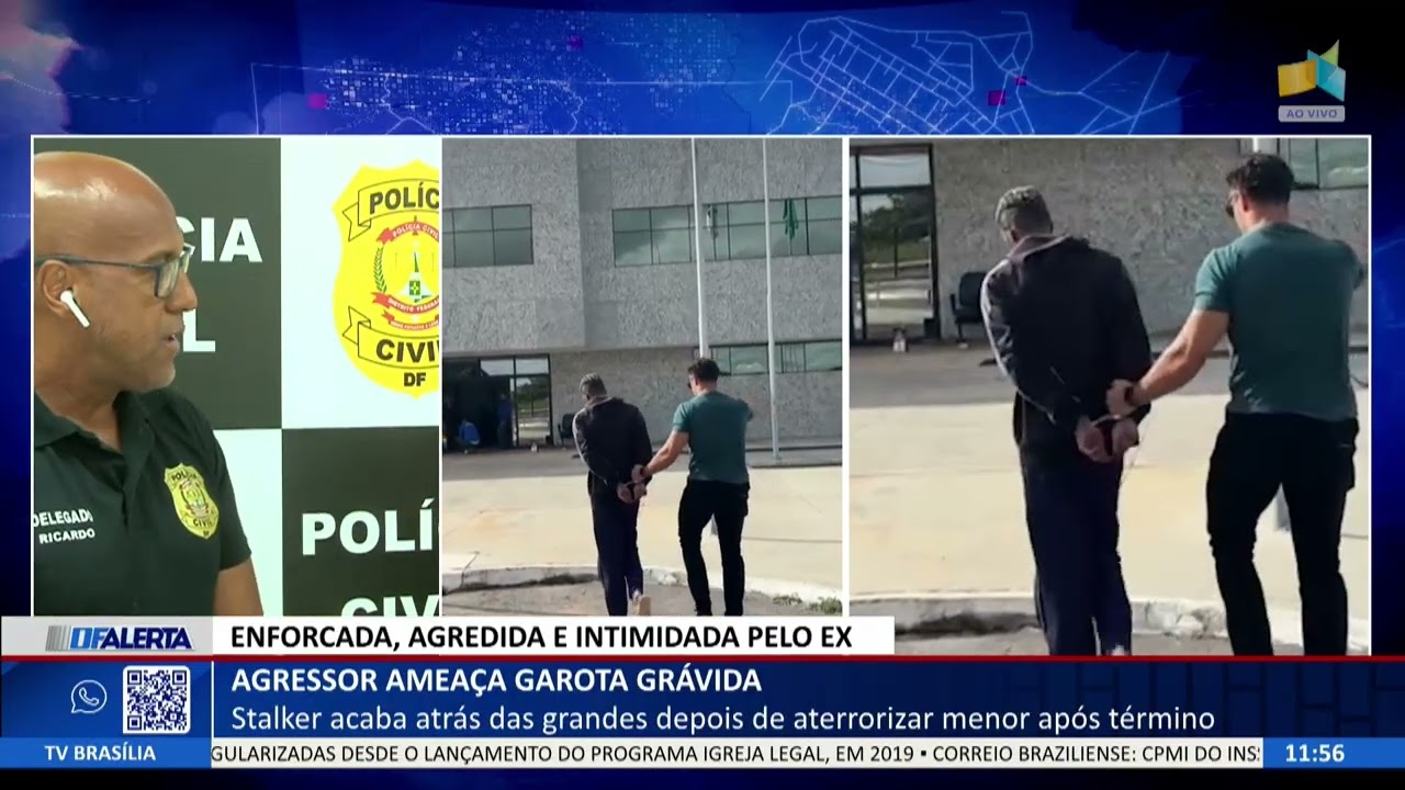 DF ALERTA - Agressor ameaça garota grávida