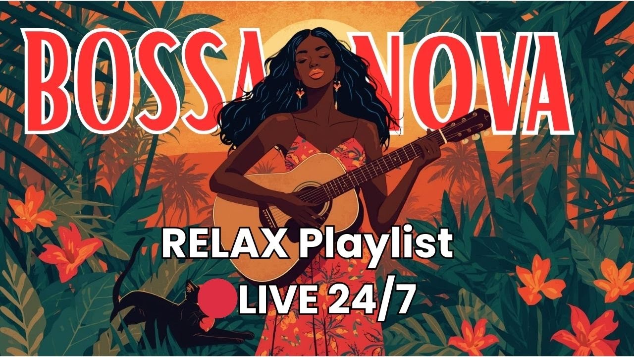 Bossa Nova Radio LIVE 2026 🌙 Smooth Jazz for Study, Coffee & Night Work