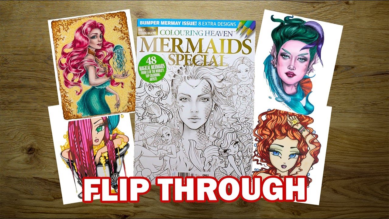 Colouring Heaven Mermaids Special