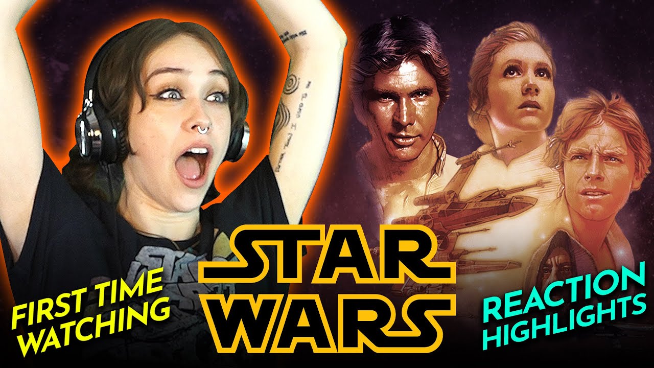 Nicki has a blast with STAR WARS (1977) Movie Reaction FIRST TIME WATCHING