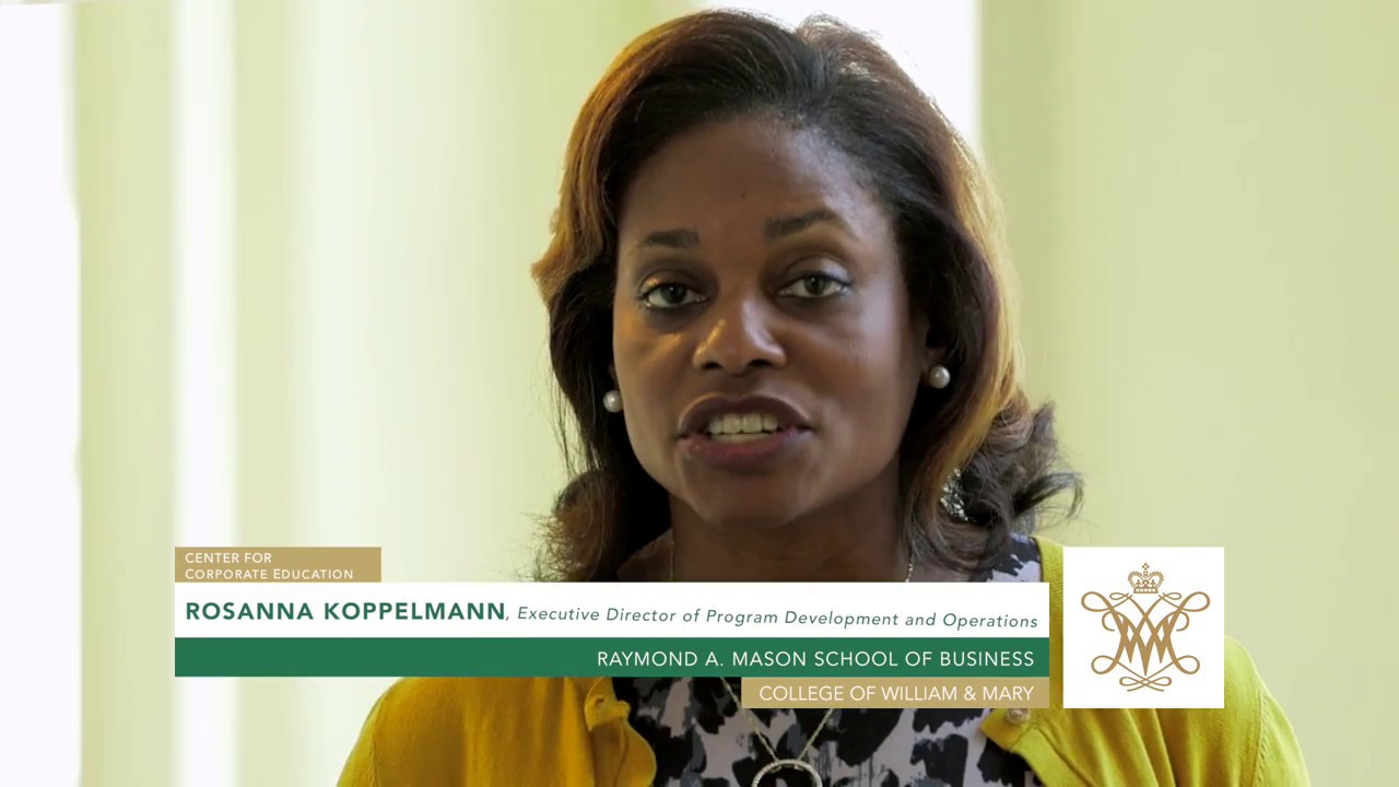 Center for Corporate Education | Rosanna Koppelmann, Executive Director
