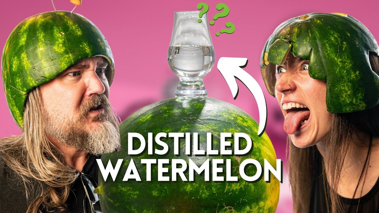 We DISTILLED WATERMELON into alcohol so mom could taste JUSTICE