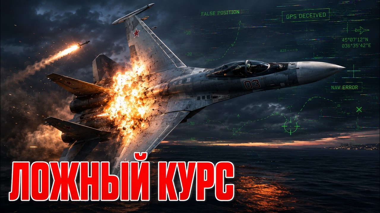 Wrong Coordinates: Russia's Su-35S Flew Into Ukraine's Electronic Trap Over the Black Sea