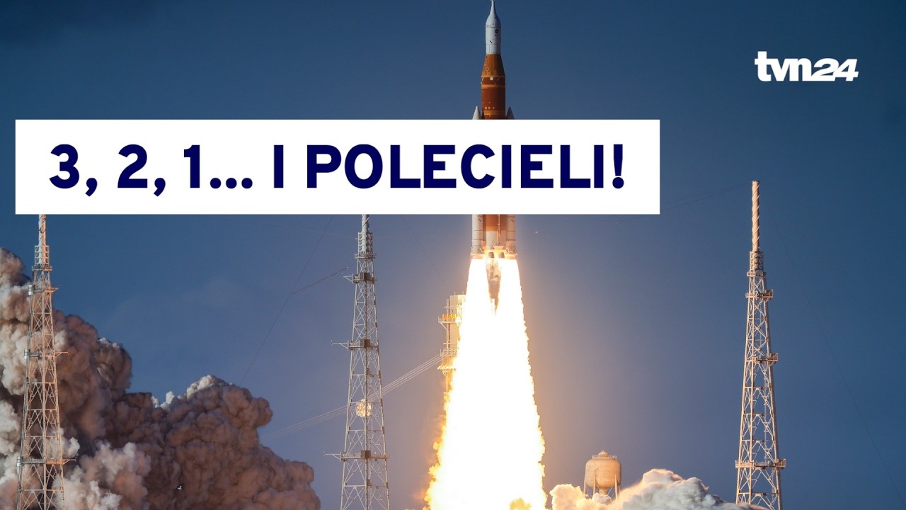 Misja Artemis II ruszyła! Statek z astronautami na pokładzie wyruszył w podr&oacute;ż dookoła Księżyca