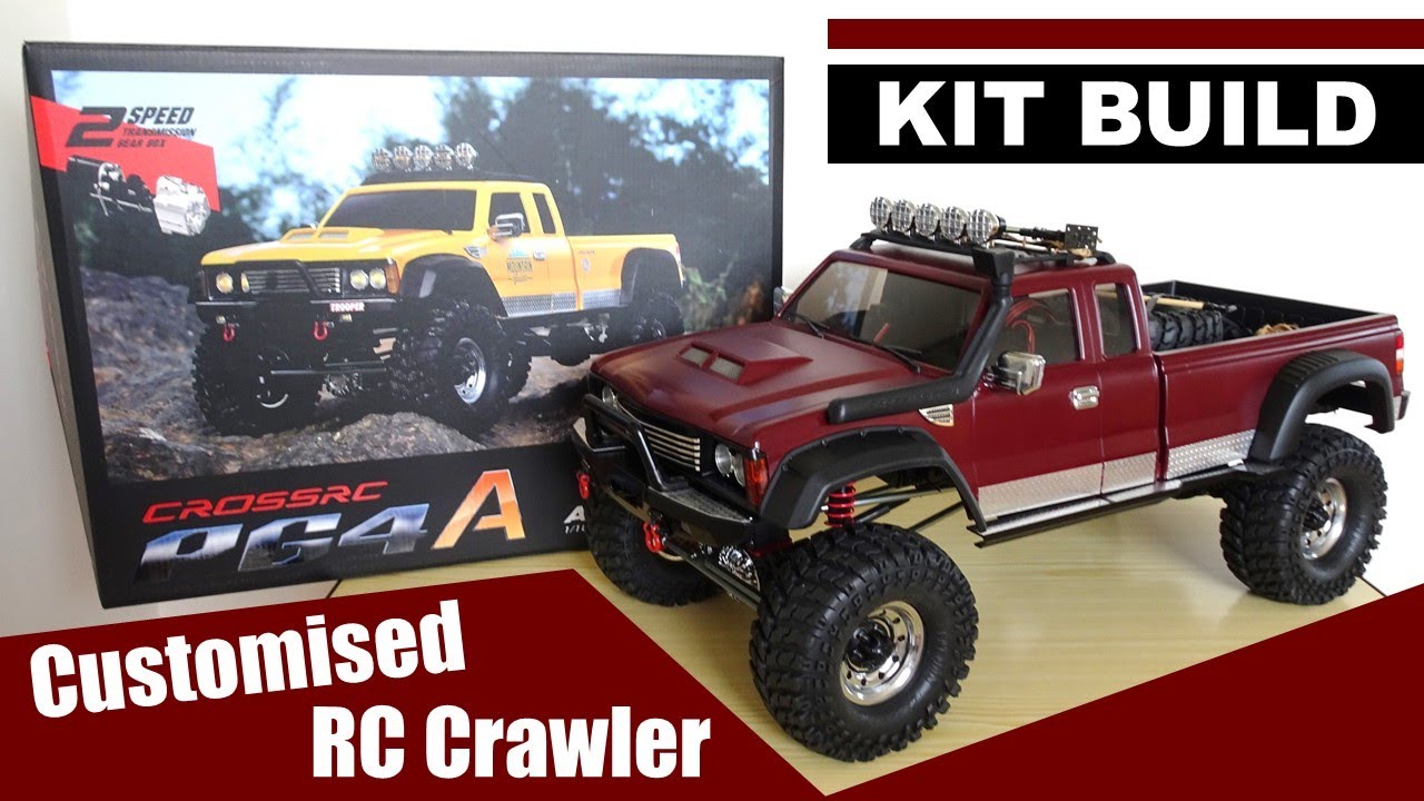 Cross-RC PG4A Adventurer Pick-up Truck 1:10 Scale RC Crawler - Kit build completion