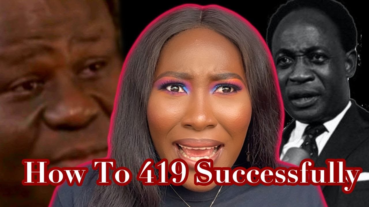 MAKEUP & GIST||THE AFRICAN KING OF “419”-JOHN ACKAH BLAY MIEZAH||IBUKUN