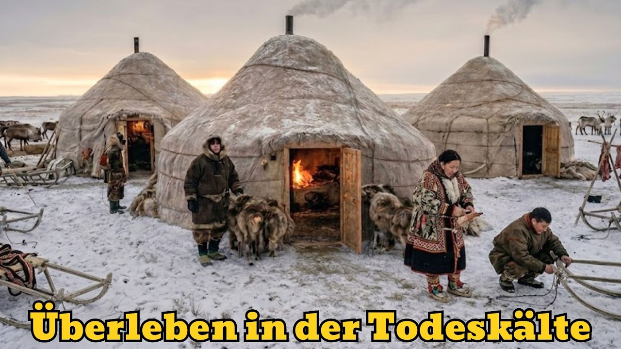 Wie die Mongolen in Jurten bei –50 °C überlebten – Leben im brutalen Winter