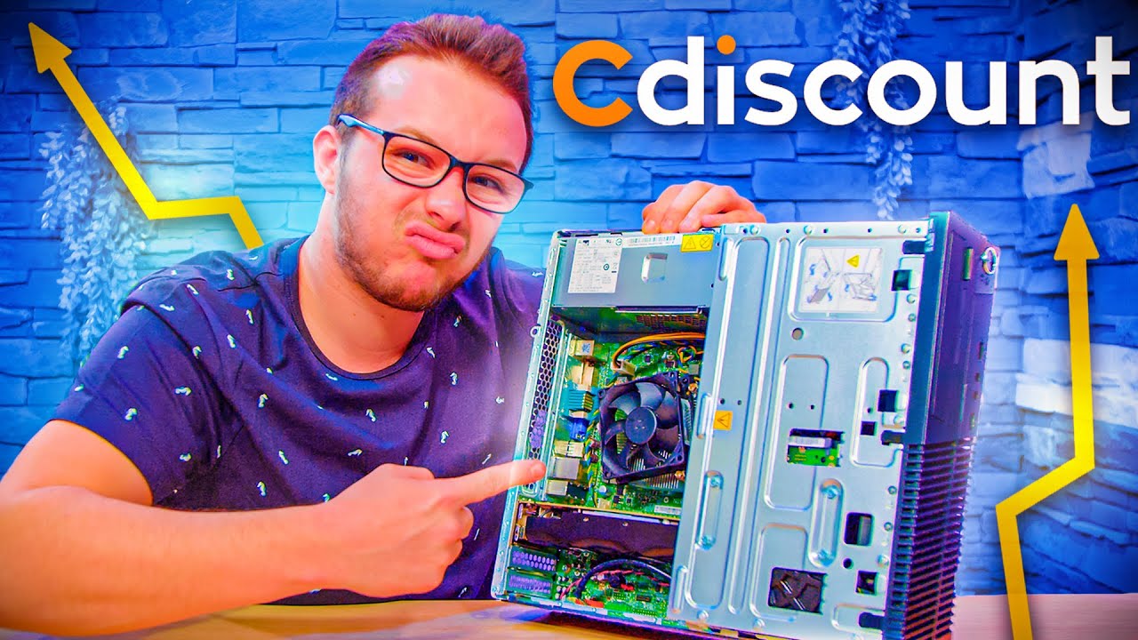 JE BOOST LE PC GAMER LE MOINS CHER DE CDISCOUNT !