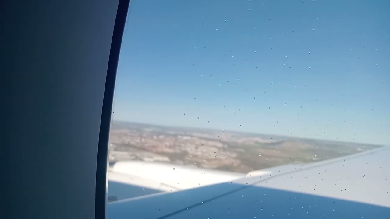 Aterrizaje en Madrid Barajas Iberia 312 from Mexico city