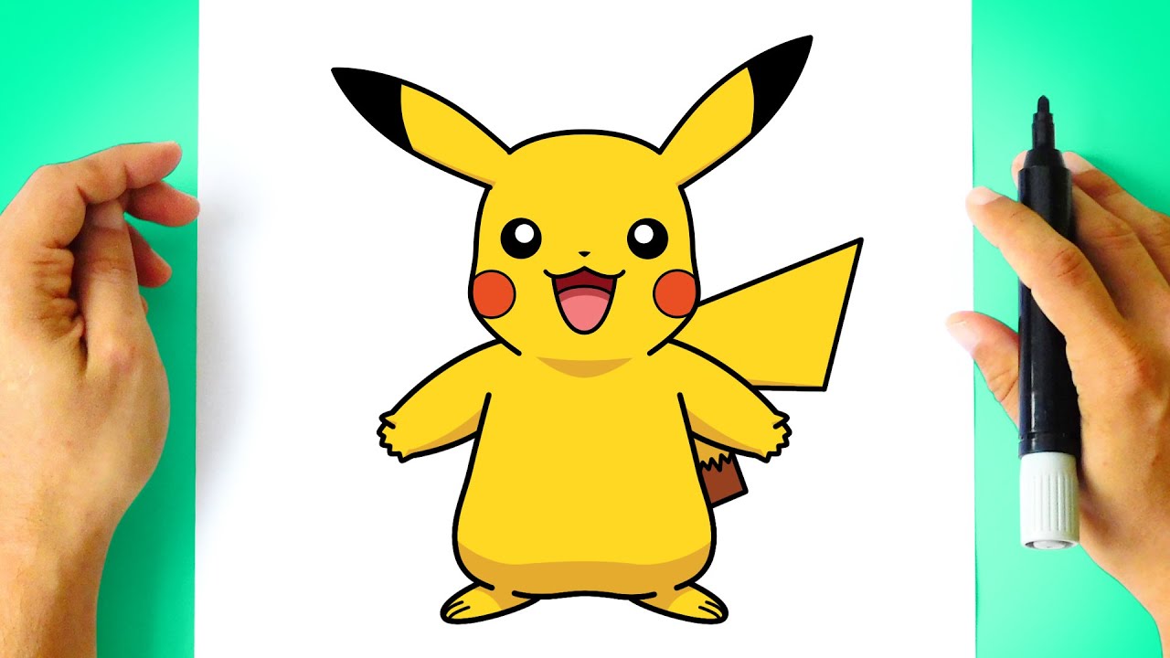 How to DRAW PIKACHU - Pokemon Drawing