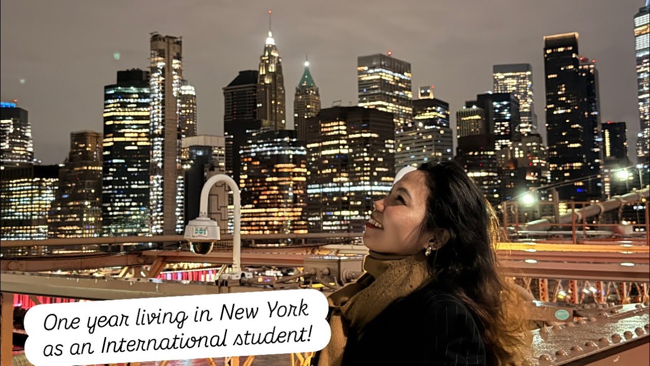 1 year living in New York as an International student!! #studyabroad #student #usa 