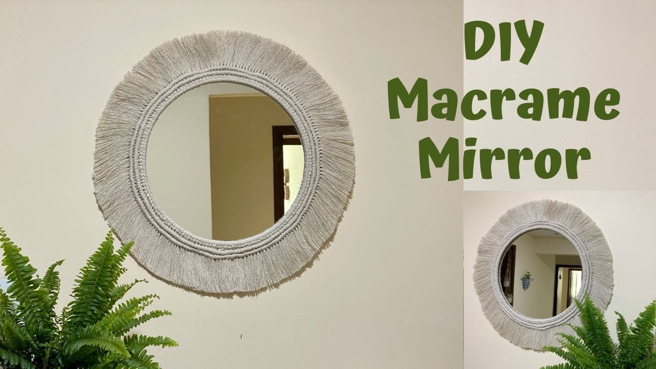 Macrame Mirror | Macrame Wall Hanging | Boho Decor | макраме | makrome| макраме для начинающих