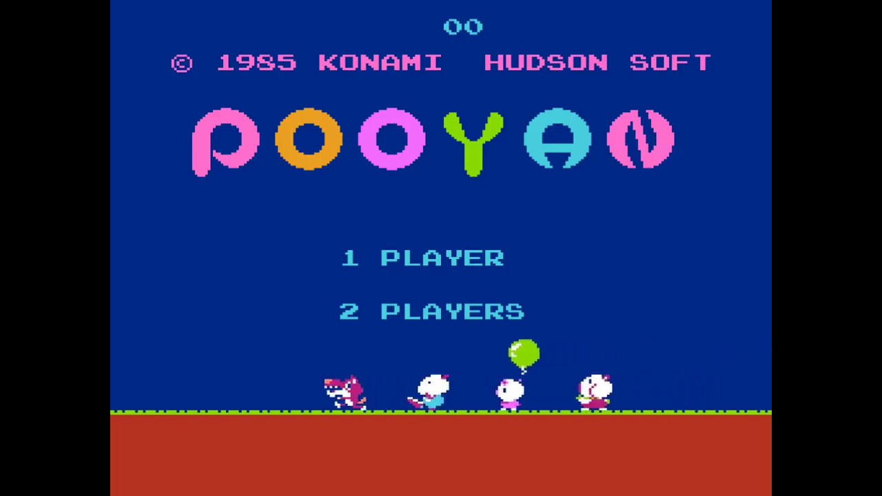 Pooyan - NES Gameplay Indonesia
