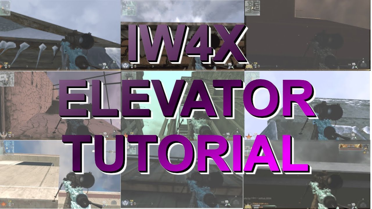 IW4X Elevator Tutorial (Elevator Glitch For Dummies)