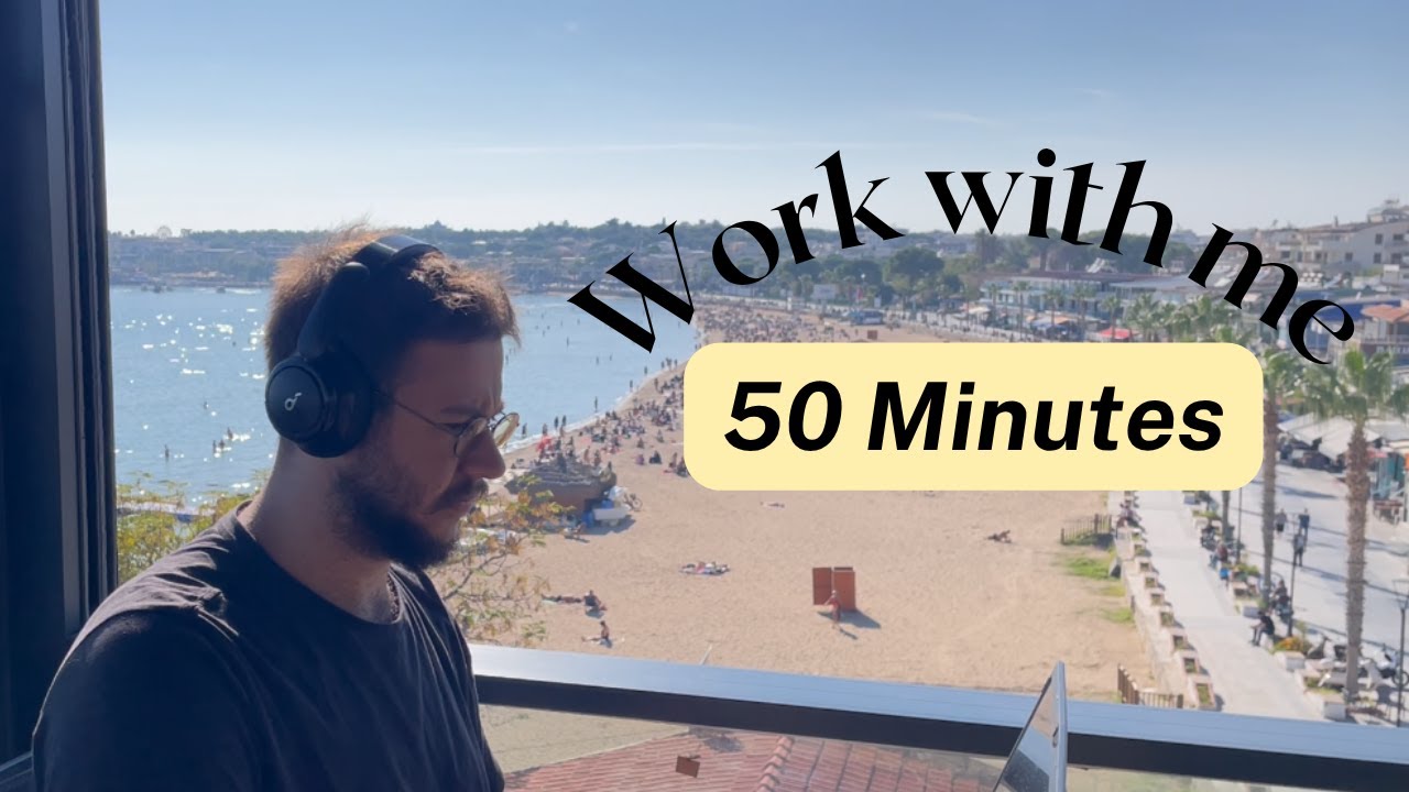Work With Me at a Beach Café in Didim Altınkum | 50-Minute Session