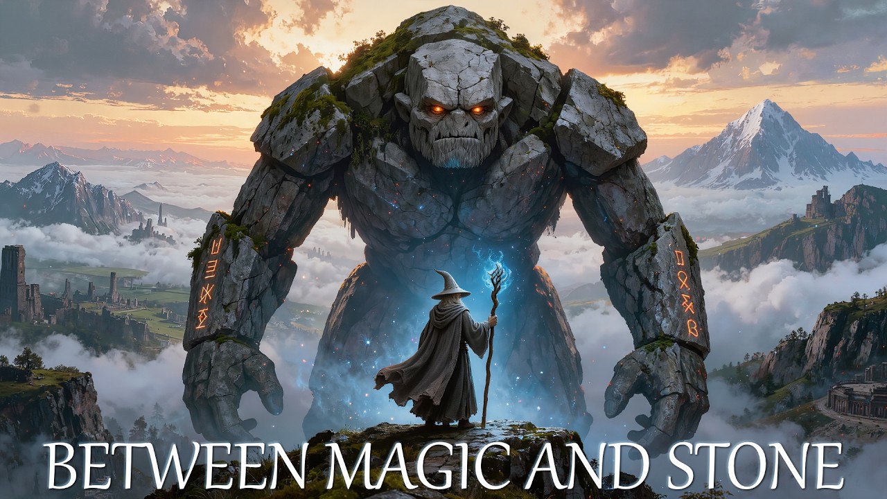 Fantasy Music for Sleep & Focus | BETWEEN MAGIC AND STONE | Relaxing Medieval Ambience