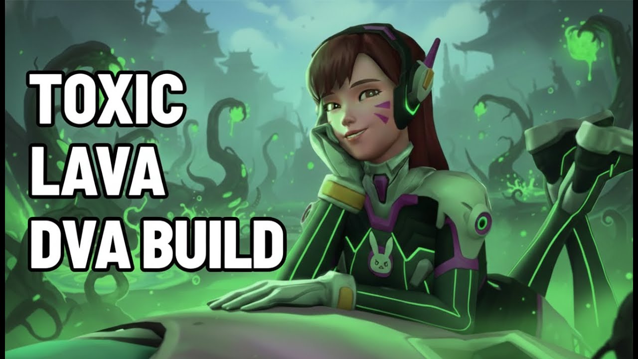 DVA Toxic Lava Build is BROKEN (OW2 Stadium)
