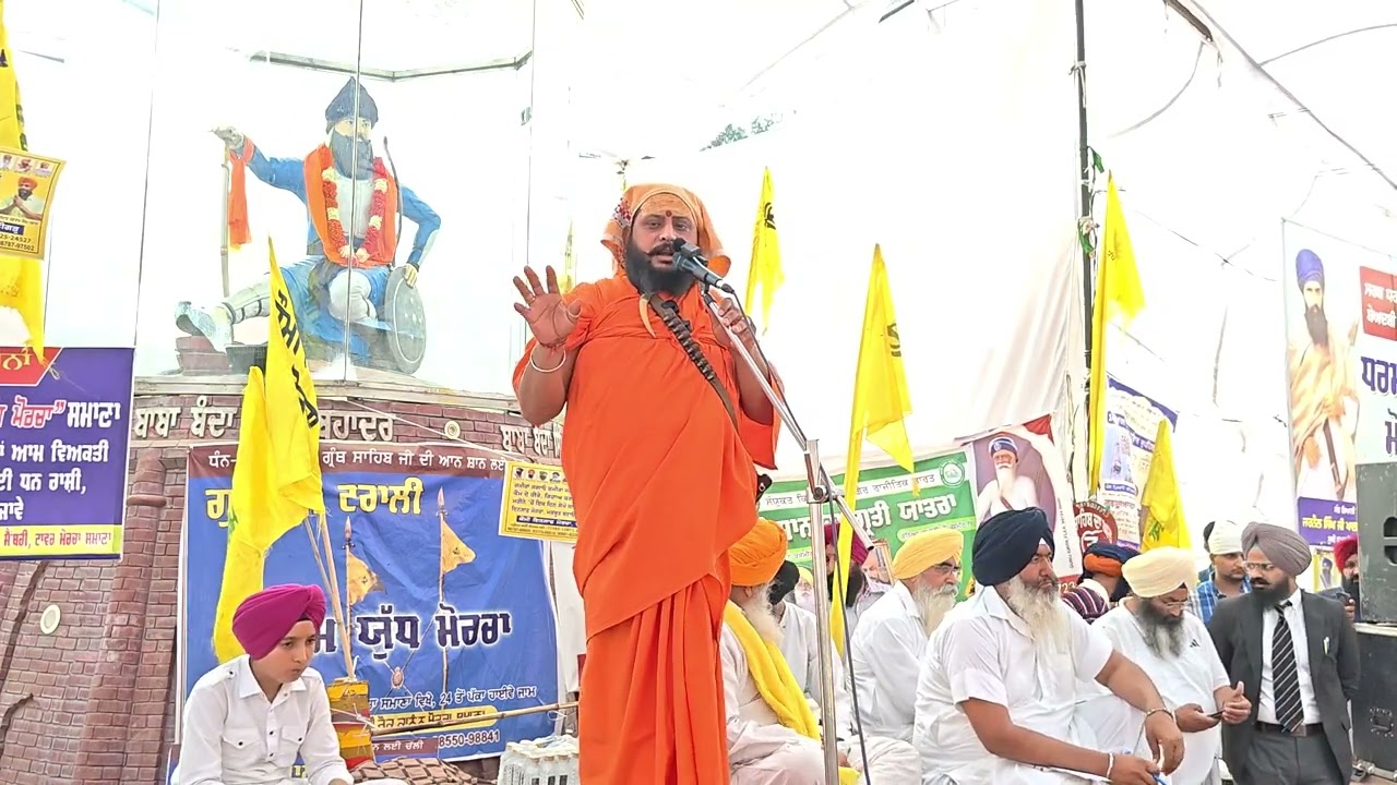 ਕਾਲੀ ਮਾਤਾ ਮੰਦਰ ਤੋਂ ਗੱਗੀ ਪੰਡਤ ਪਹੁੰਚੇ ਧਰਮ ਯੁੱਧ ਟਾਵਰ ਮੋਰਚਾ ਸਮਾਣਾ ਵਿੱਚ ਦਿੱਤੇ ਆਪਣੇ ਵਿਚਾਰ
