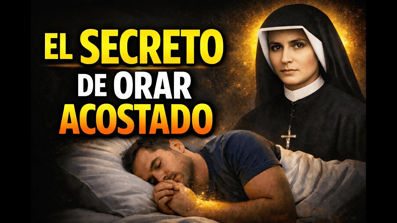 Santa Faustina REVELA: Esto Pasa Cuando Oras Acostado