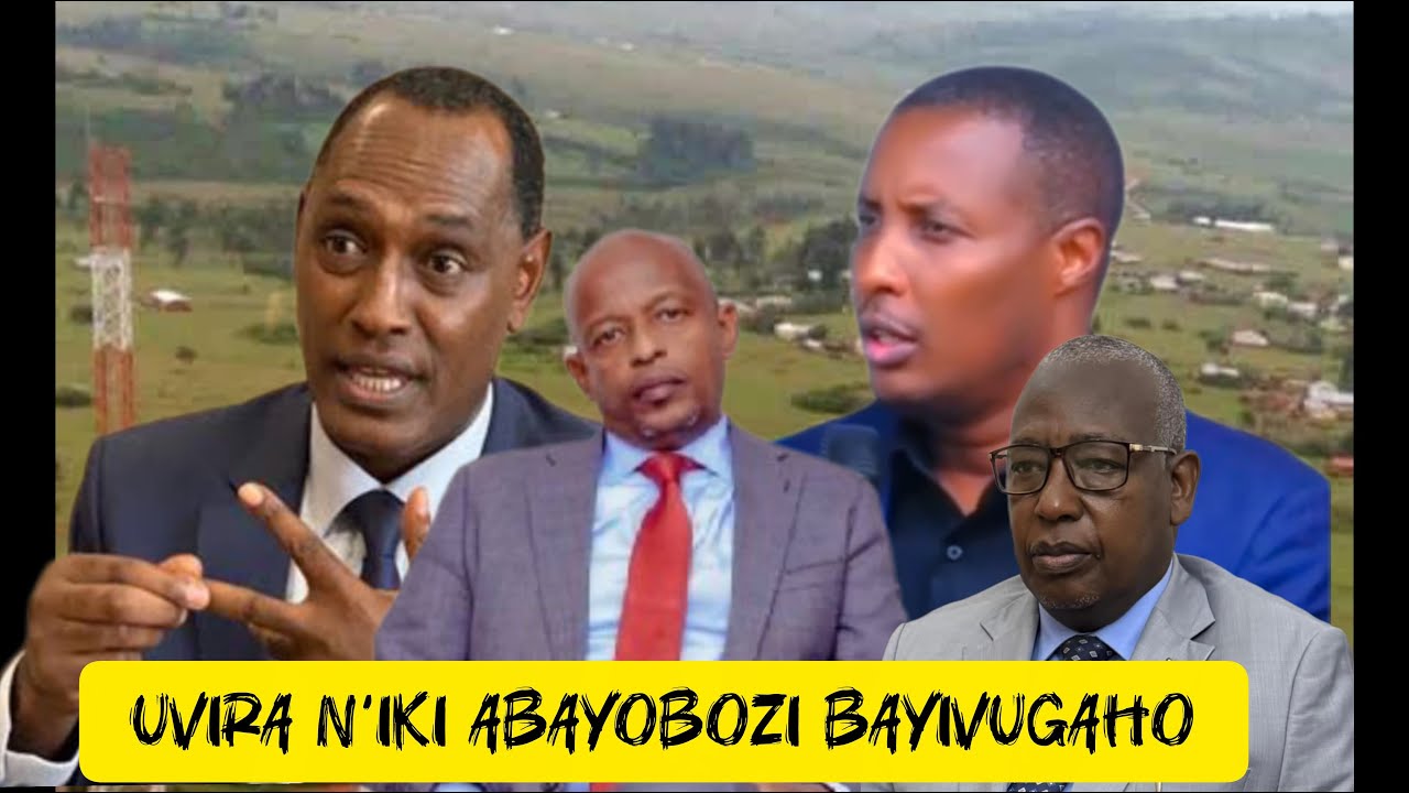 Hon. MOISE NYARUGABO NA FRED BAHUMURIJE ABATURAGE BA UVIRA NAHO ABARI MURI RETA BASHIMIYE WAZALENDO