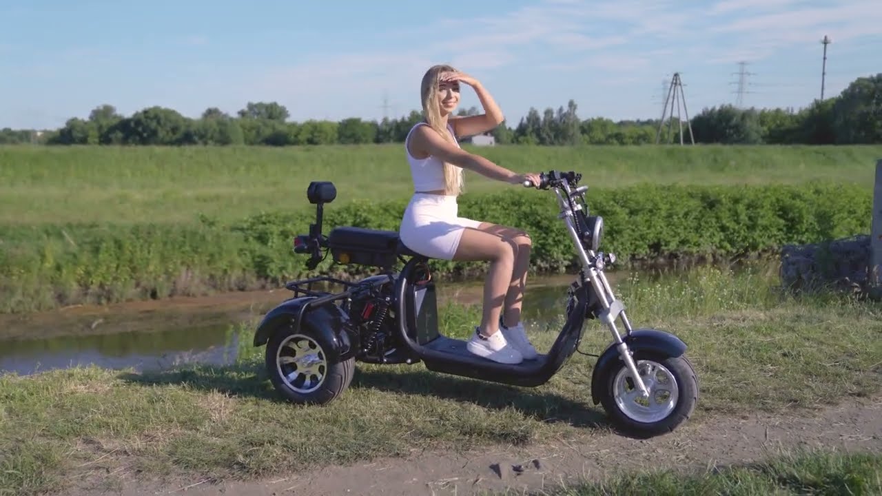 VELEX TRIP - elektryczny tr&oacute;jkołowiec