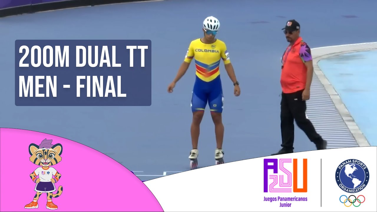 Blazing Speeds in Asuncion! 🏁 Men's 200M Dual TT Final | Junior Pan American Games 2025